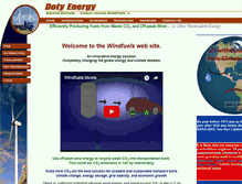 Tablet Screenshot of dotyenergy.com